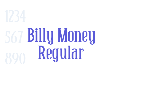 Billy Money Regular