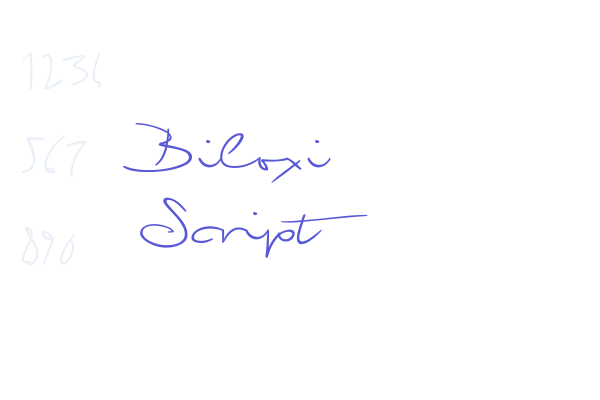 Biloxi Script