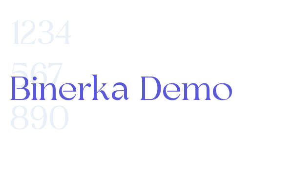 Binerka Demo