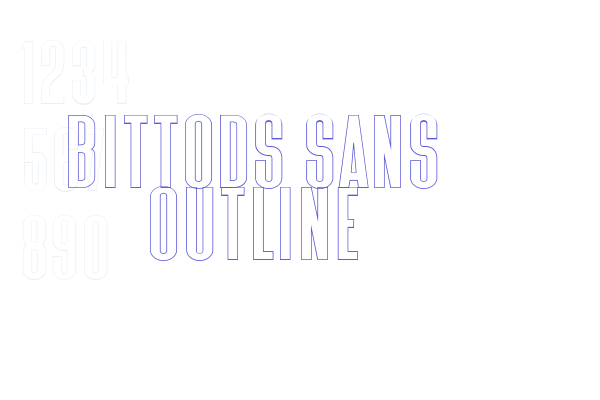 Bittods Sans Outline