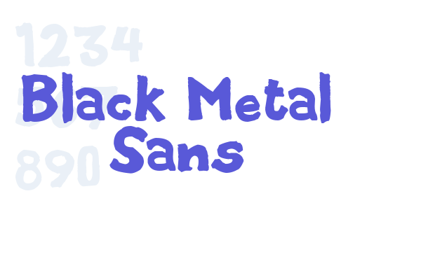 Black Metal Sans