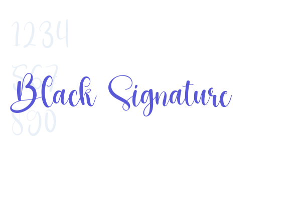 Black Signature