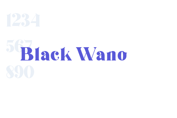 Black Wano