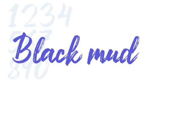 Black mud