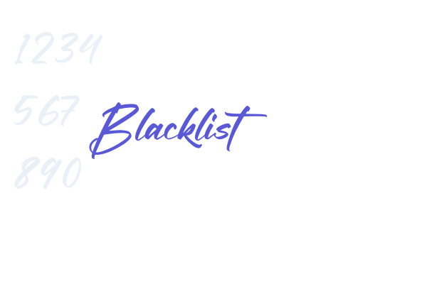 Blacklist