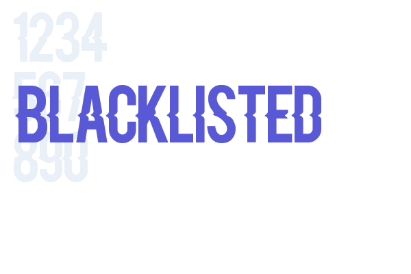 Blacklisted