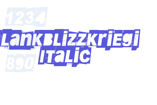 Blankblizzkriegi Italic