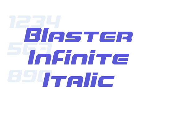 Blaster Infinite Italic