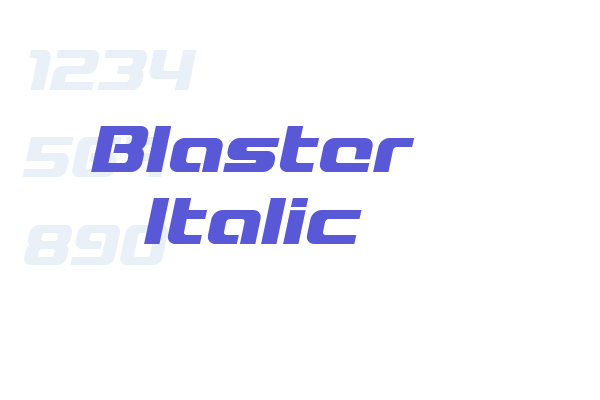 Blaster Italic