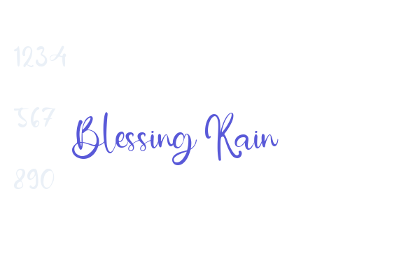 Blessing Rain