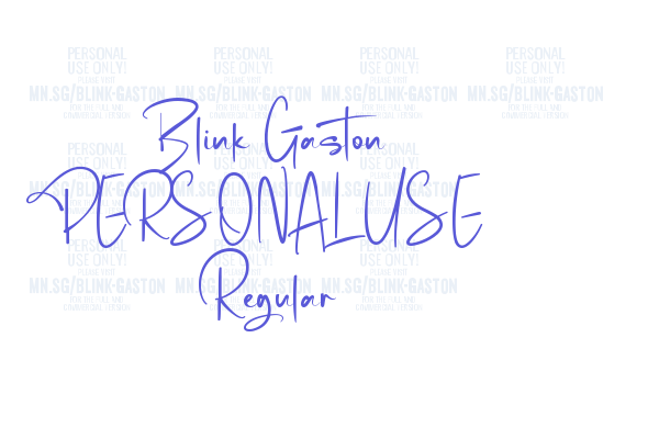 Blink Gaston PERSONAL USE Regular