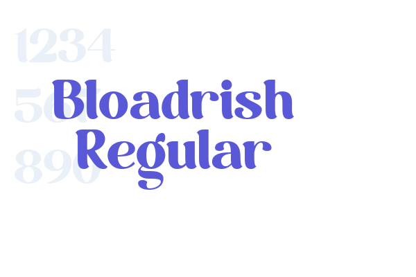 Bloadrish Regular