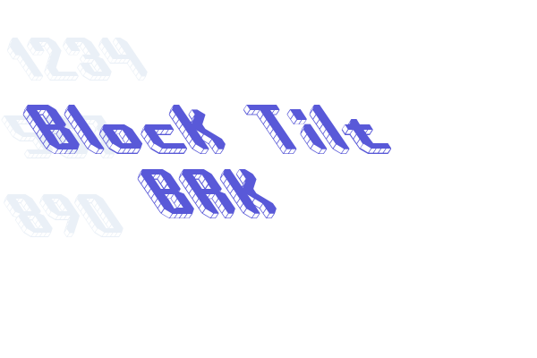 Block Tilt BRK