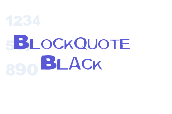 Blockquote Black