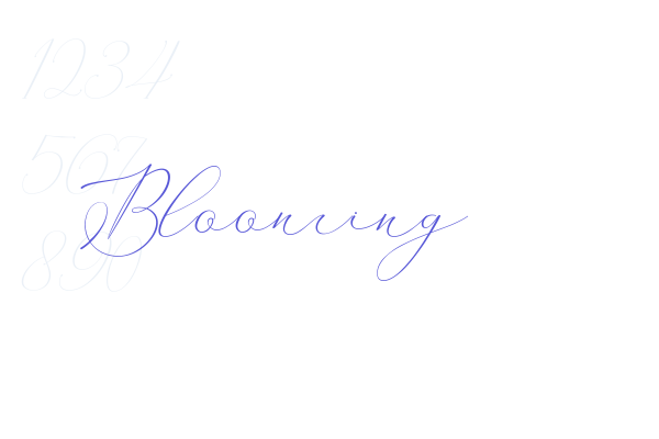 Blooming