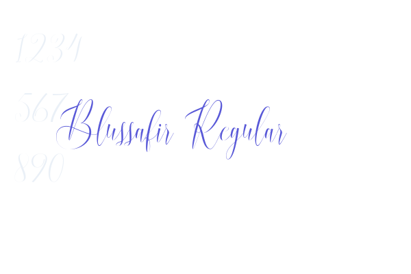 Blussafir Regular