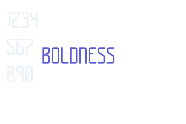 Boldness