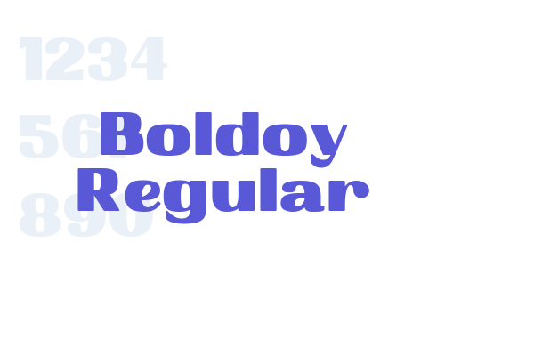 Boldoy Regular