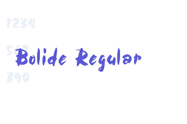 Bolide Regular