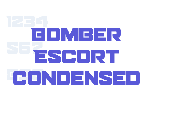 Bomber Escort Condensed