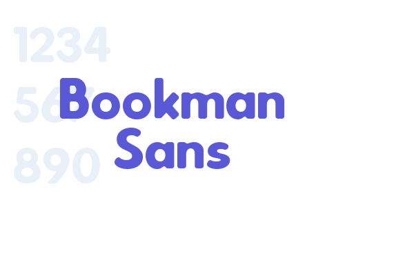 Bookman Sans