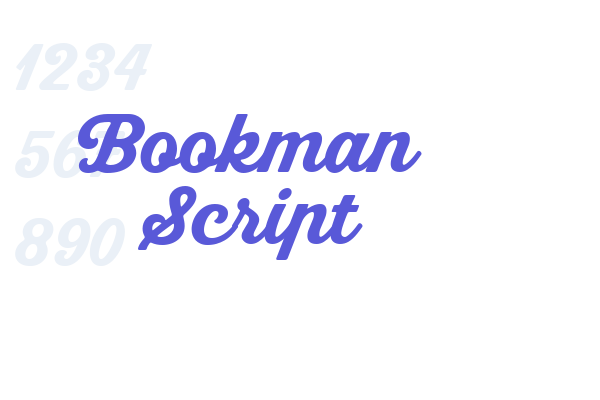 Bookman Script