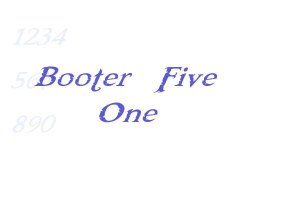 Booter – Five One