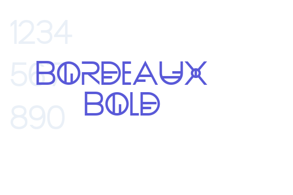 Bordeaux Bold