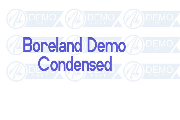 Boreland Demo Condensed