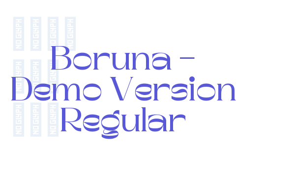 Boruna – Demo Version Regular