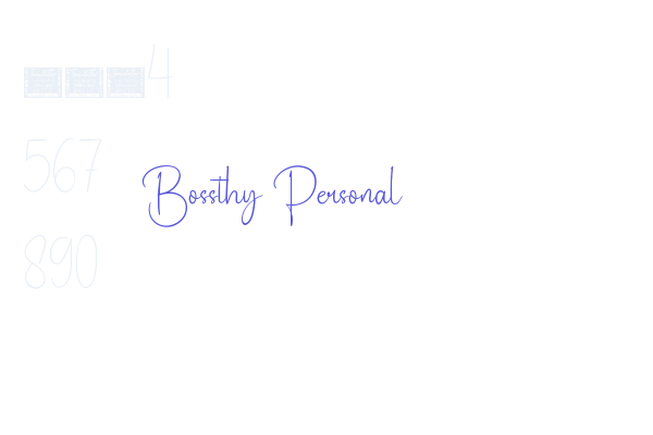 Bossthy Personal