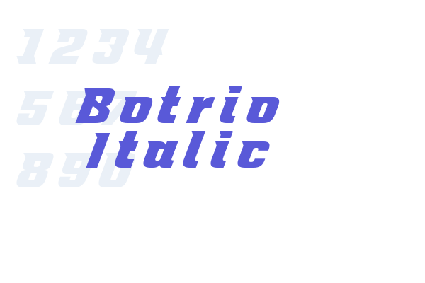 Botrio Italic