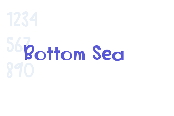 Bottom Sea