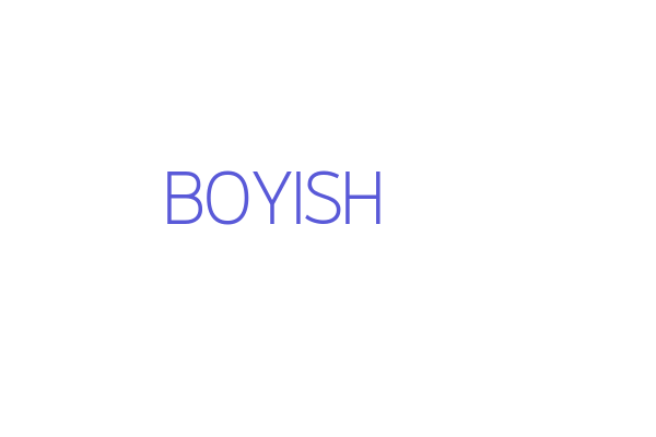 Boyish