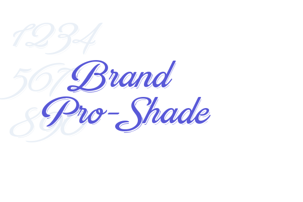 Brand Pro-Shade font download