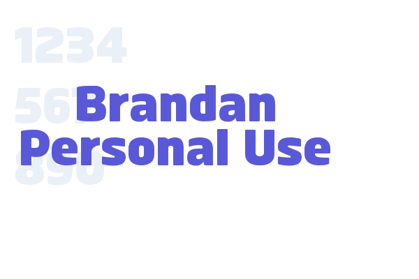 Brandan Personal Use