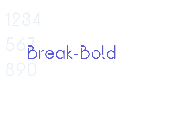 Break-Bold