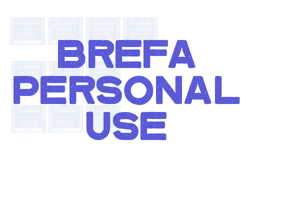 Brefa Personal Use