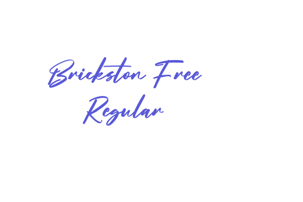 Brickston Free Regular