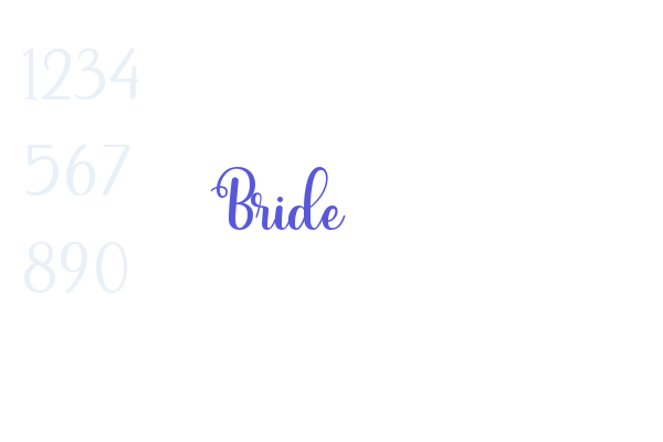 Bride - Font Free [ Download Now ]