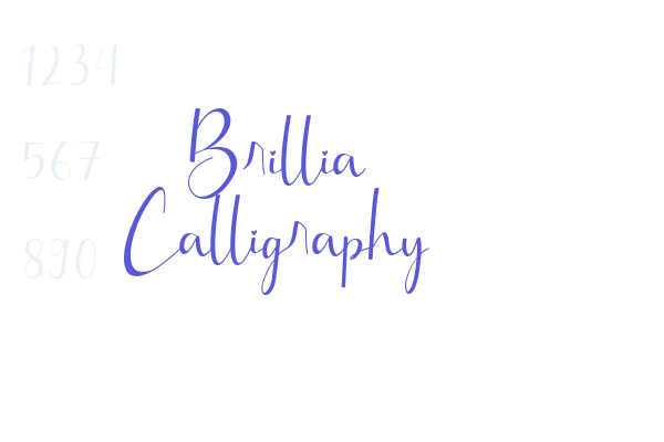 Brillia Calligraphy