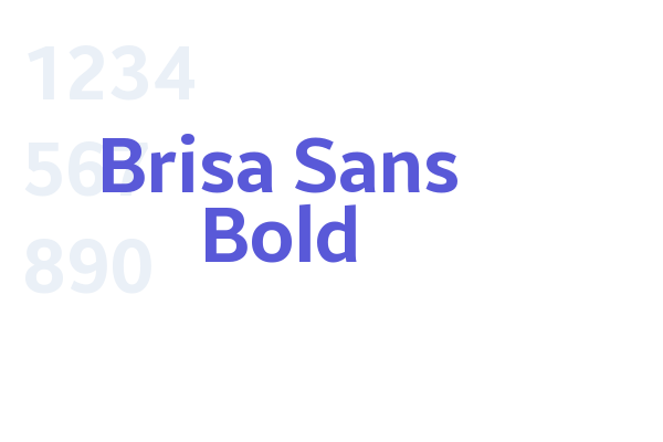 Brisa Sans Bold