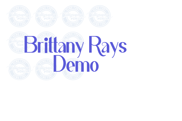 Brittany Rays Demo