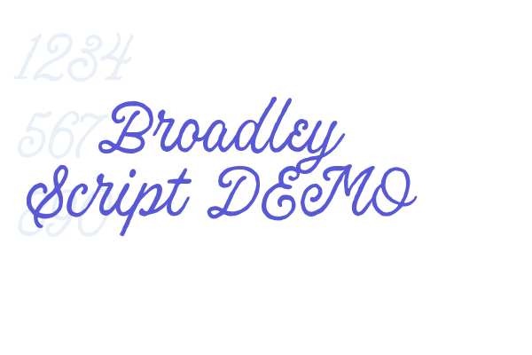 Broadley Script DEMO