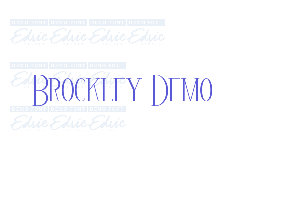 Brockley Demo