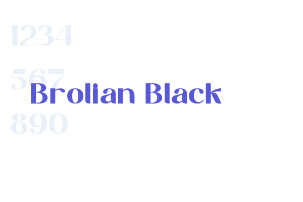 Brolian Black