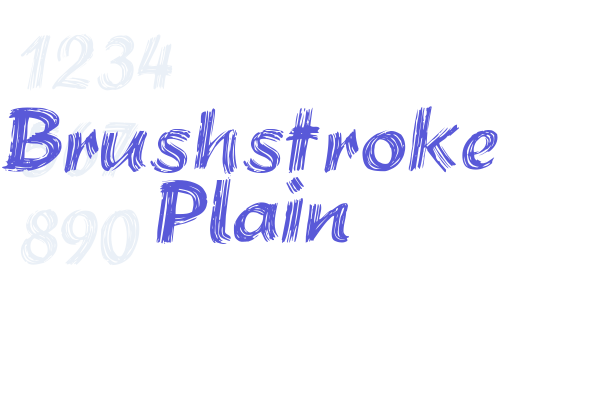 Brushstroke Plain