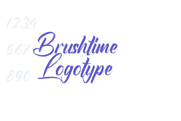 Brushtime Logotype