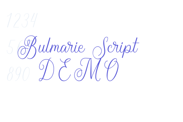 Bulmarie Script DEMO