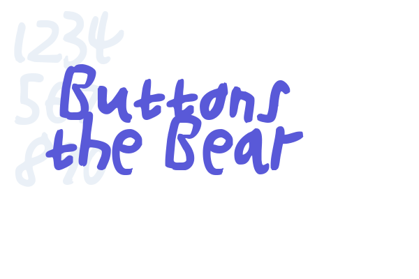 Buttons the Bear